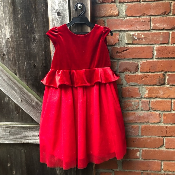 Beautiful Girls Party Dress Size 4 ♥️ - Picture 1 of 6